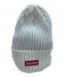 中古・古着 SUPREME (シュプリーム) ニット帽 Overdyed Ribbed Beanie アイボリー：6000円