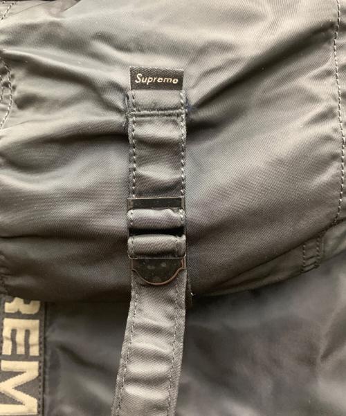 SUPREME（シュプリーム）Supreme (シュプリーム) 中綿ジャケット ブラック×オレンジ サイズ:Lの古着・服飾アイテム