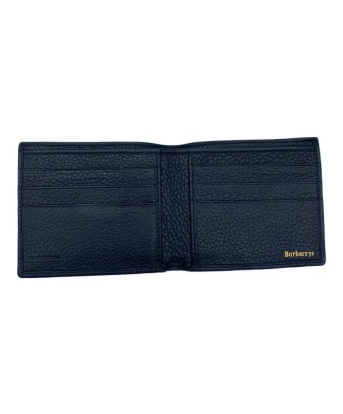 BURBERRY（バーバリー）BURBERRY (バーバリー) 2つ折り財布 ブラックの古着・服飾アイテム