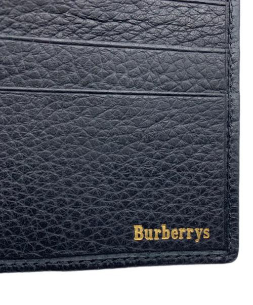 BURBERRY（バーバリー）BURBERRY (バーバリー) 2つ折り財布 ブラックの古着・服飾アイテム