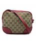 GUCCI（グッチ）の古着「ショルダーバッグ」｜レッド×ベージュ