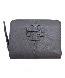 TORY BURCH（トリーバーチ）の古着「2つ折り財布」｜グレー