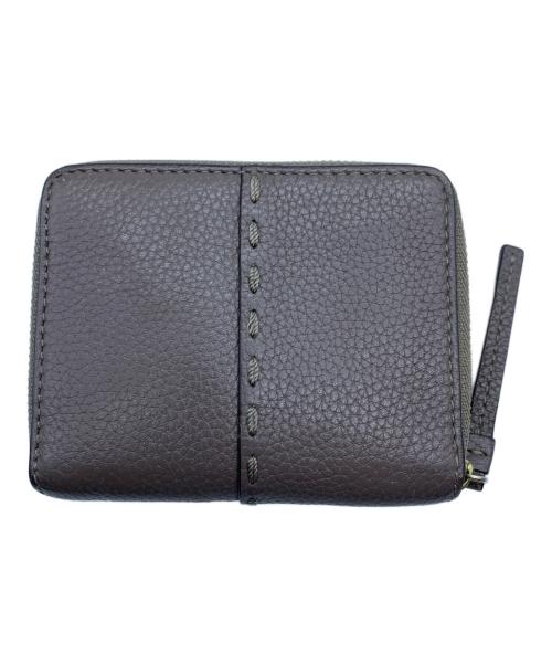TORY BURCH（トリーバーチ）TORY BURCH (トリーバーチ) 2つ折り財布 グレーの古着・服飾アイテム