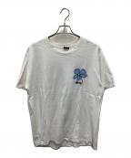 stussyステューシー）の古着「半袖カットソー」｜ホワイト
