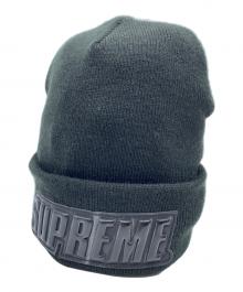 SUPREME（シュプリーム）の古着「ニット帽」｜ブラック
