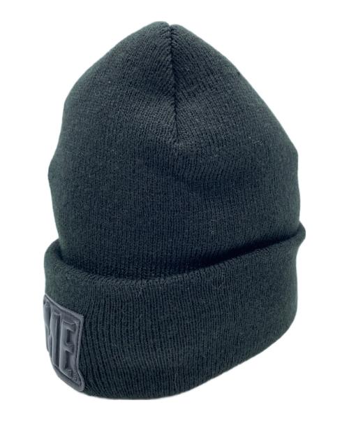 SUPREME（シュプリーム）Supreme (シュプリーム) ニット帽 ブラックの古着・服飾アイテム