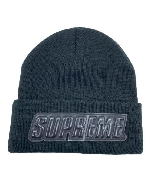 SUPREME（シュプリーム）Supreme (シュプリーム) ニット帽 ブラックの古着・服飾アイテム