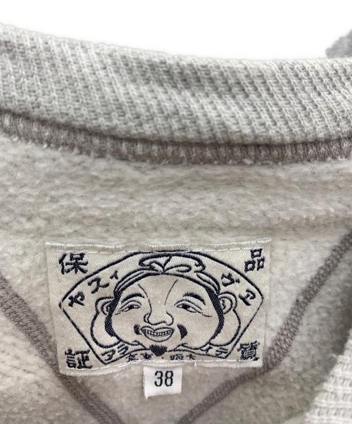 EVISU（エヴィス）EVISU (エヴィス) 後付けパーカー グレー サイズ:38の古着・服飾アイテム
