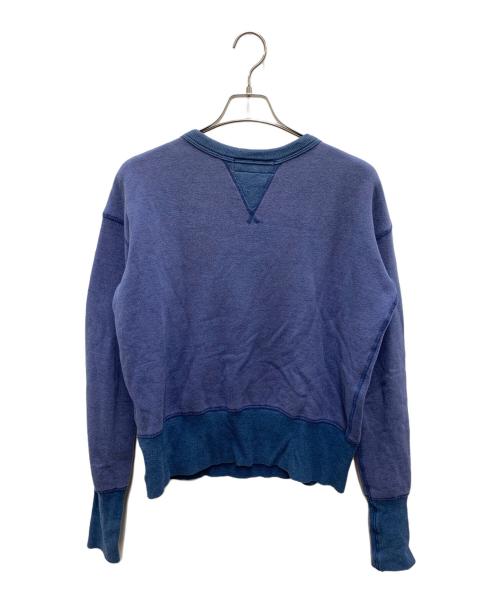 HIDEHIKO YAMANE（ヒデヒコ ヤマネ）Hidehiko Yamane (ヒデヒコ ヤマネ) スウェット ネイビー サイズ:38の古着・服飾アイテム