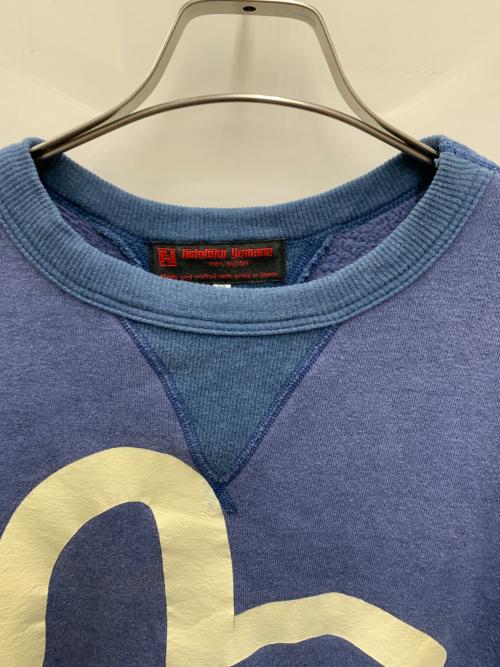 HIDEHIKO YAMANE（ヒデヒコ ヤマネ）Hidehiko Yamane (ヒデヒコ ヤマネ) スウェット ネイビー サイズ:38の古着・服飾アイテム