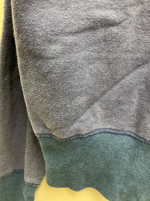 HIDEHIKO YAMANE（ヒデヒコ ヤマネ）Hidehiko Yamane (ヒデヒコ ヤマネ) スウェット ネイビー サイズ:38の古着・服飾アイテム