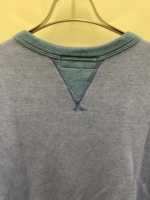 HIDEHIKO YAMANE（ヒデヒコ ヤマネ）Hidehiko Yamane (ヒデヒコ ヤマネ) スウェット ネイビー サイズ:38の古着・服飾アイテム