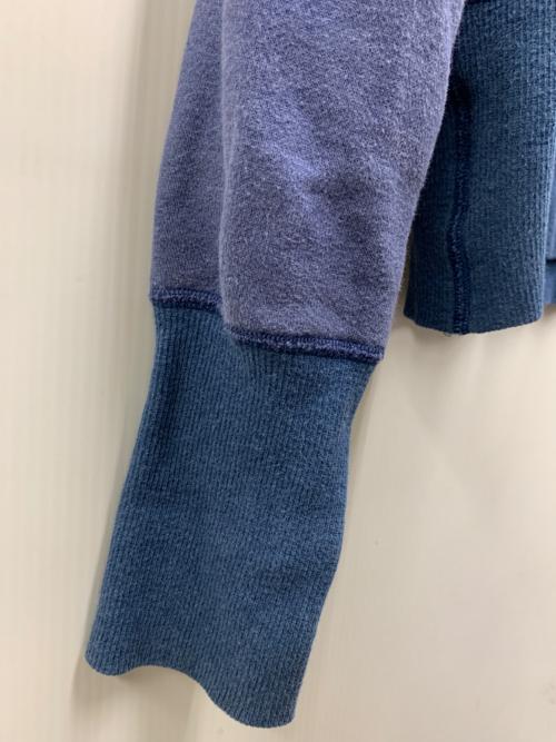 HIDEHIKO YAMANE（ヒデヒコ ヤマネ）Hidehiko Yamane (ヒデヒコ ヤマネ) スウェット ネイビー サイズ:38の古着・服飾アイテム