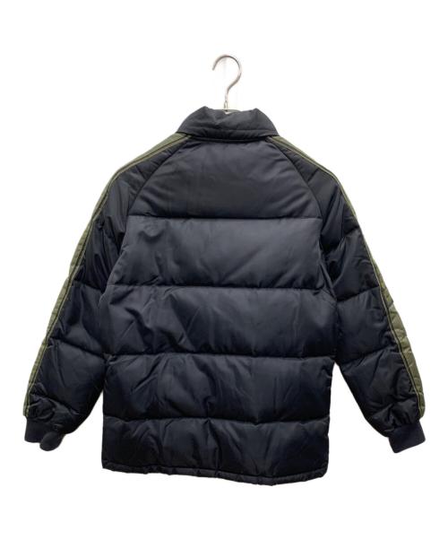 EVISU（エヴィス）EVISU (エヴィス) ダウンジャケット ブラック×カーキ サイズ:38の古着・服飾アイテム