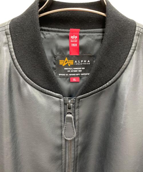 ALPHA（アルファ）ALPHA (アルファ) ジャケット ブラック サイズ:XLの古着・服飾アイテム