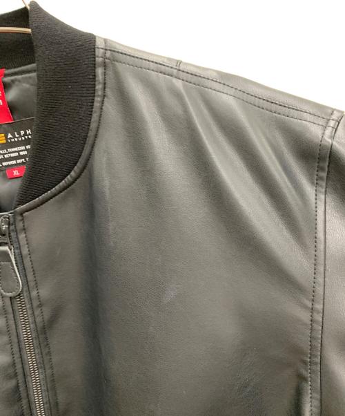 ALPHA（アルファ）ALPHA (アルファ) ジャケット ブラック サイズ:XLの古着・服飾アイテム