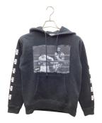 Hard Hit×ROCKYハードヒット×ロッキー）の古着「プルオーバーパーカー」｜ブラック