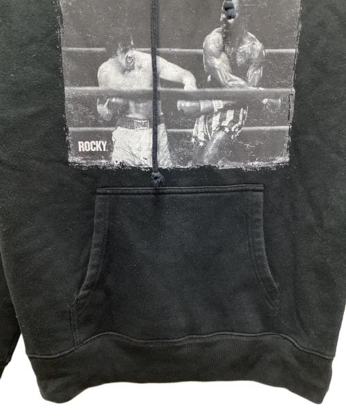 Hard Hit（ハードヒット）Hard Hit (ハードヒット) ROCKY (ロッキー) プルオーバーパーカー ブラック サイズ:Mの古着・服飾アイテム