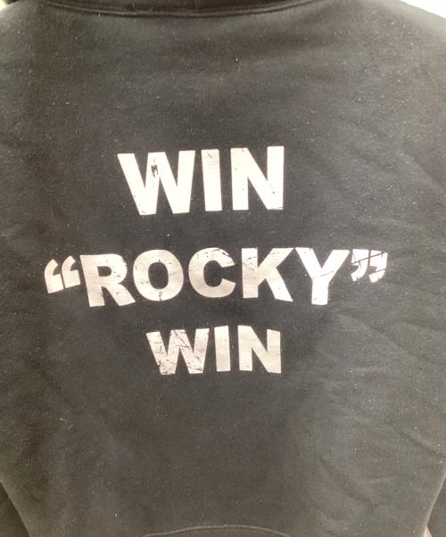 Hard Hit（ハードヒット）Hard Hit (ハードヒット) ROCKY (ロッキー) プルオーバーパーカー ブラック サイズ:Mの古着・服飾アイテム