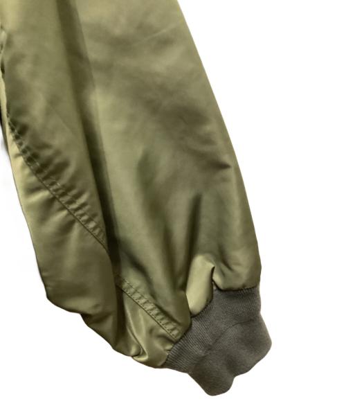 etsinta（エシンタ）etsinta (エシンタ) ファー切替ジャケット オリーブ サイズ:ONEの古着・服飾アイテム