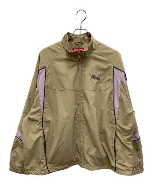 SUPREME（シュプリーム）SUPREME (シュプリーム) Contrast Piping Track Jacket カーキ サイズ:XLの古着・服飾アイテム