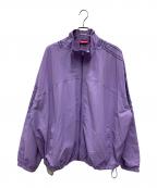SUPREMEシュプリーム）の古着「Spellout Embroided Track Jacket」｜ラベンダー