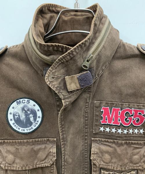 Hysteric Glamour（ヒステリックグラマー）Hysteric Glamour (ヒステリックグラマー) ミリタリージャケット ブラウン サイズ:Freeの古着・服飾アイテム