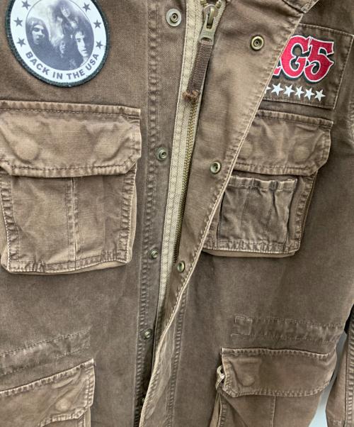 Hysteric Glamour（ヒステリックグラマー）Hysteric Glamour (ヒステリックグラマー) ミリタリージャケット ブラウン サイズ:Freeの古着・服飾アイテム