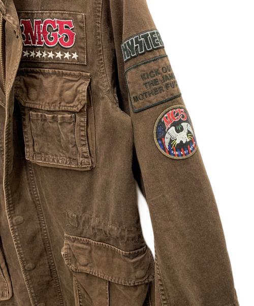 Hysteric Glamour（ヒステリックグラマー）Hysteric Glamour (ヒステリックグラマー) ミリタリージャケット ブラウン サイズ:Freeの古着・服飾アイテム