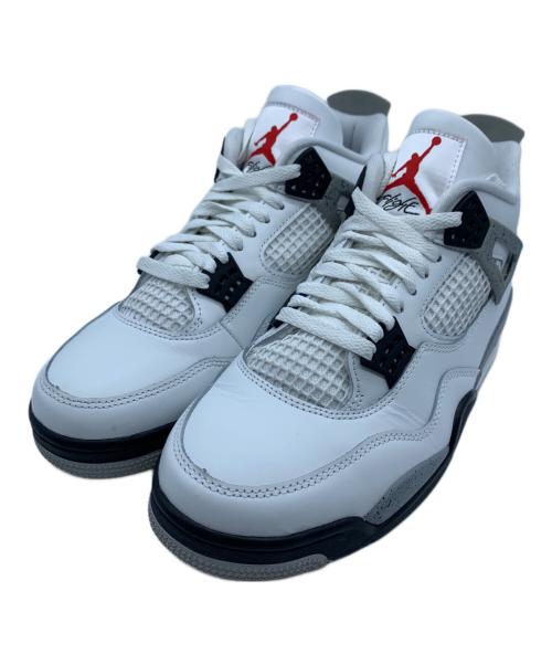 NIKE（ナイキ）NIKE (ナイキ) Air Jordan 4 Retro ホワイト サイズ:27.5の古着・服飾アイテム