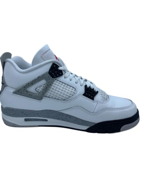 NIKE（ナイキ）NIKE (ナイキ) Air Jordan 4 Retro ホワイト サイズ:27.5の古着・服飾アイテム