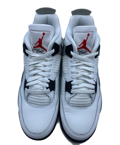 NIKE（ナイキ）NIKE (ナイキ) Air Jordan 4 Retro ホワイト サイズ:27.5の古着・服飾アイテム