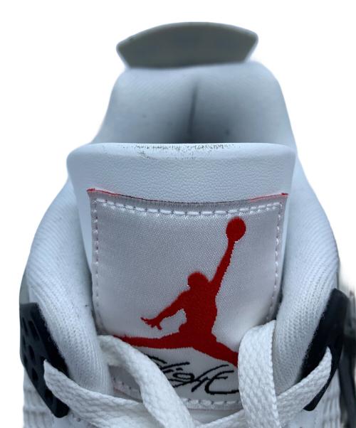 NIKE（ナイキ）NIKE (ナイキ) Air Jordan 4 Retro ホワイト サイズ:27.5の古着・服飾アイテム