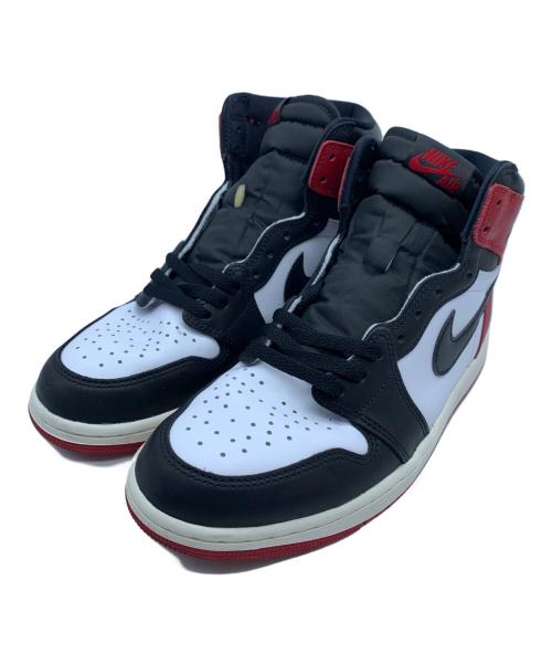 NIKE（ナイキ）NIKE (ナイキ) Air Jordan 1 Retro High OG ブラック×レッド サイズ:27の古着・服飾アイテム