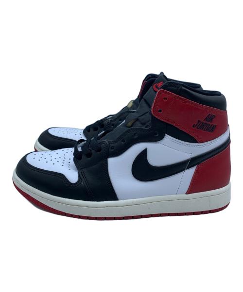 NIKE（ナイキ）NIKE (ナイキ) Air Jordan 1 Retro High OG ブラック×レッド サイズ:27の古着・服飾アイテム