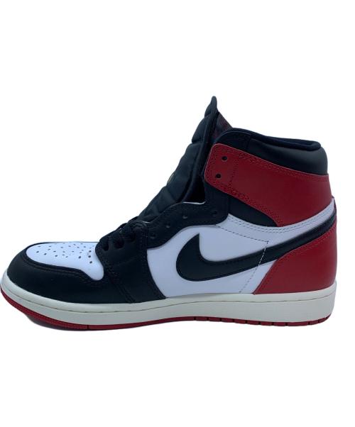 NIKE（ナイキ）NIKE (ナイキ) Air Jordan 1 Retro High OG ブラック×レッド サイズ:27の古着・服飾アイテム