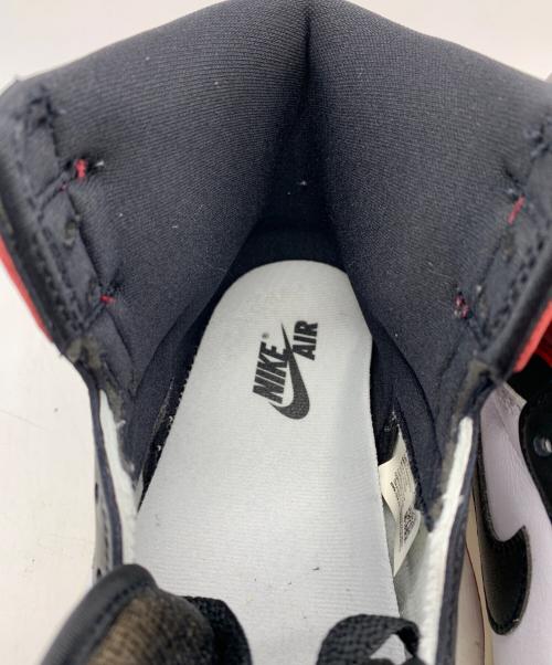 NIKE（ナイキ）NIKE (ナイキ) Air Jordan 1 Retro High OG ブラック×レッド サイズ:27の古着・服飾アイテム