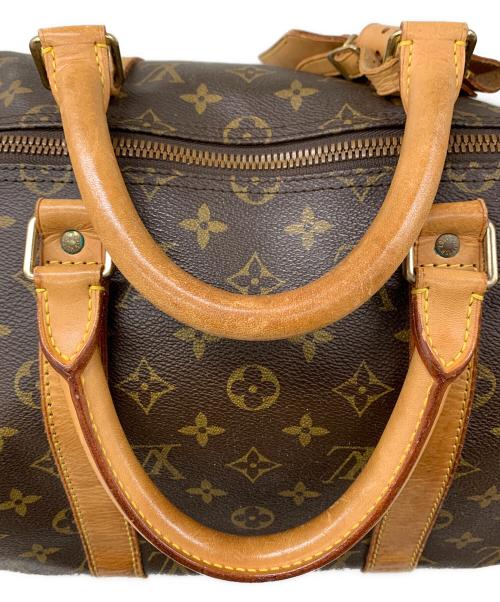 LOUIS VUITTON（ルイ ヴィトン）LOUIS VUITTON (ルイ ヴィトン) キーポル・バンドリエール50 ボストンバッグ ブラウンの古着・服飾アイテム