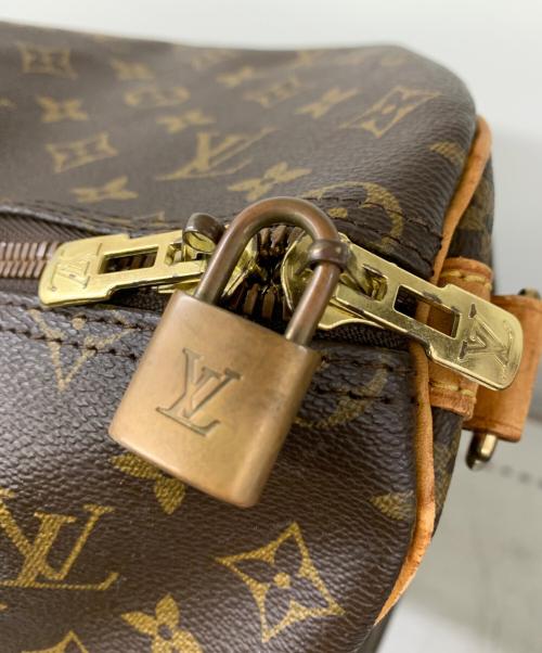 LOUIS VUITTON（ルイ ヴィトン）LOUIS VUITTON (ルイ ヴィトン) キーポル・バンドリエール50 ボストンバッグ ブラウンの古着・服飾アイテム