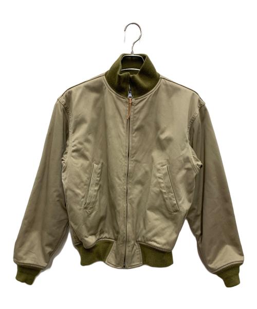 HOUSTON（ヒューストン）HOUSTON (ヒューストン) タンカースジャケット カーキ サイズ:36Rの古着・服飾アイテム