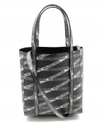 BALENCIAGAバレンシアガ）の古着「モノグラム エブリディトートXXS/2WAYバッグ　」｜ブラック