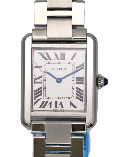 Cartier（カルティエ）Cartier (カルティエ) タンクソロSM ホワイト サイズ:24mmの古着・服飾アイテム