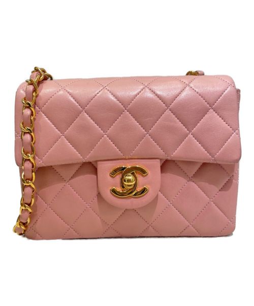 CHANEL（シャネル）CHANEL (シャネル) ミニマトラッセ ピンク サイズ:18の古着・服飾アイテム