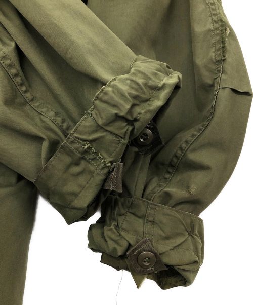 US ARMY（ユーエスアーミー）US ARMY (ユーエス アーミー) m65フィッシュテールパーカー グリーン サイズ:Lの古着・服飾アイテム