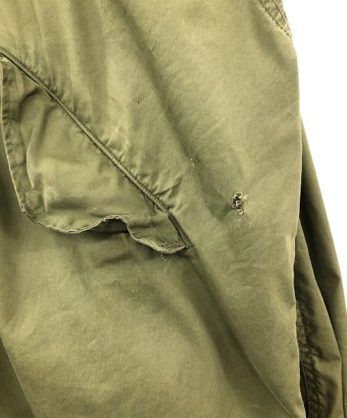 US ARMY（ユーエスアーミー）US ARMY (ユーエス アーミー) m65フィッシュテールパーカー グリーン サイズ:Lの古着・服飾アイテム