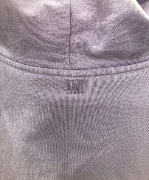 AMI Alexandre Mattiussi（アミアレクサンドルマテュッシ）AMI Alexandre Mattiussi (アミ アレクサンドル マテュッシ) パーカー バイオレット サイズ:Lの古着・服飾アイテム