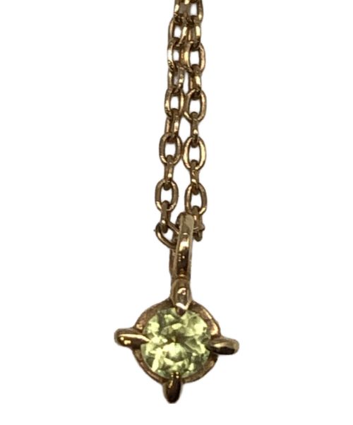 VENDOME AOYAMA（ヴァンドーム アオヤマ）VENDOME AOYAMA (ヴァンドーム アオヤマ) 10金・ペリドット ネックレス／10×PERIDOT NECKLACEの古着・服飾アイテム