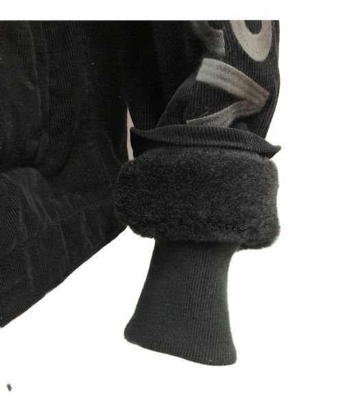 VANSON（バンソン）VANSON (バンソン) 裏ボアコーデュロイジャケット ブラック サイズ:XLの古着・服飾アイテム