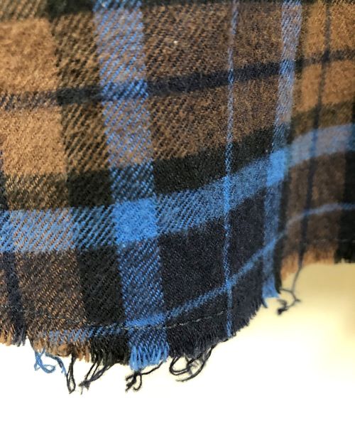 FORSOMEONE SATOSHIOGAWA（フォーサムワン サトシオガワ）FORSOMEONE SATOSHIOGAWA (フォーサムワン サトシオガワ) ネルシャツ ネイビー サイズ:46の古着・服飾アイテム