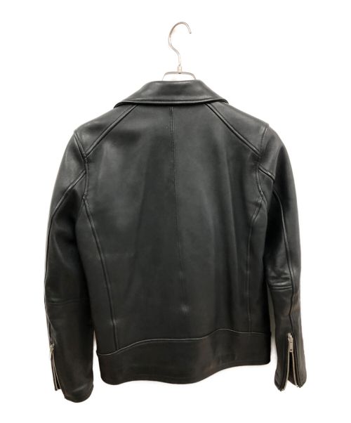 HARE（ハレ）HARE (ハレ) ラムレザーダブルライダースジャケット ブラック サイズ:Sの古着・服飾アイテム